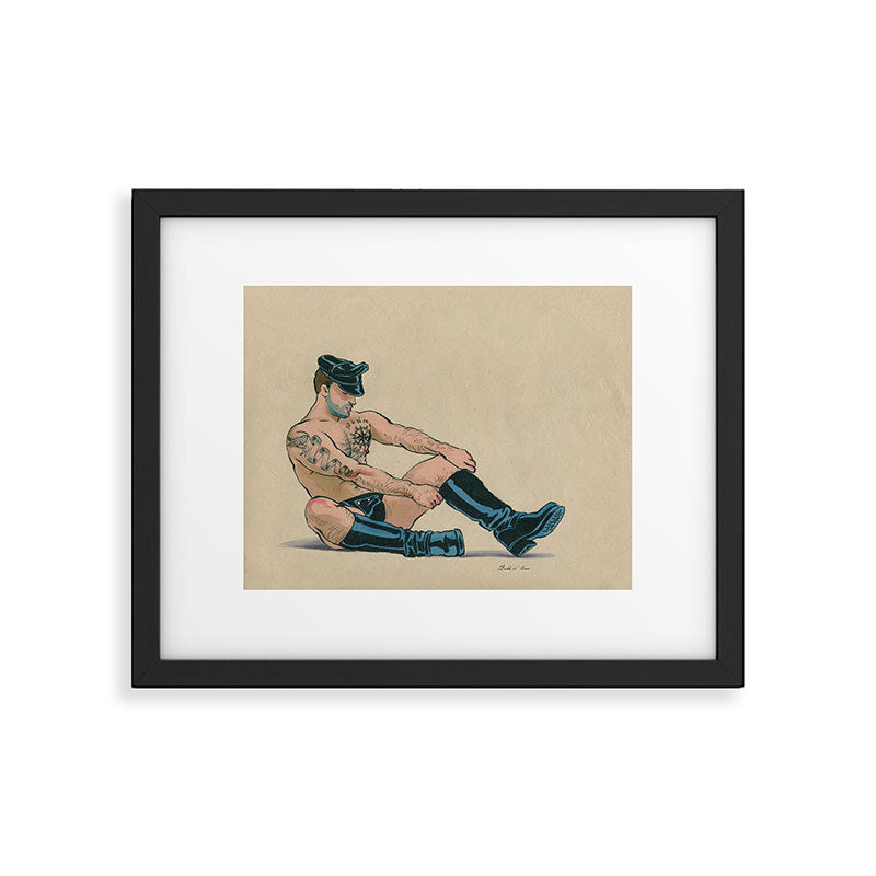 Getting Ready Framed Art Print Gallery Image 5
