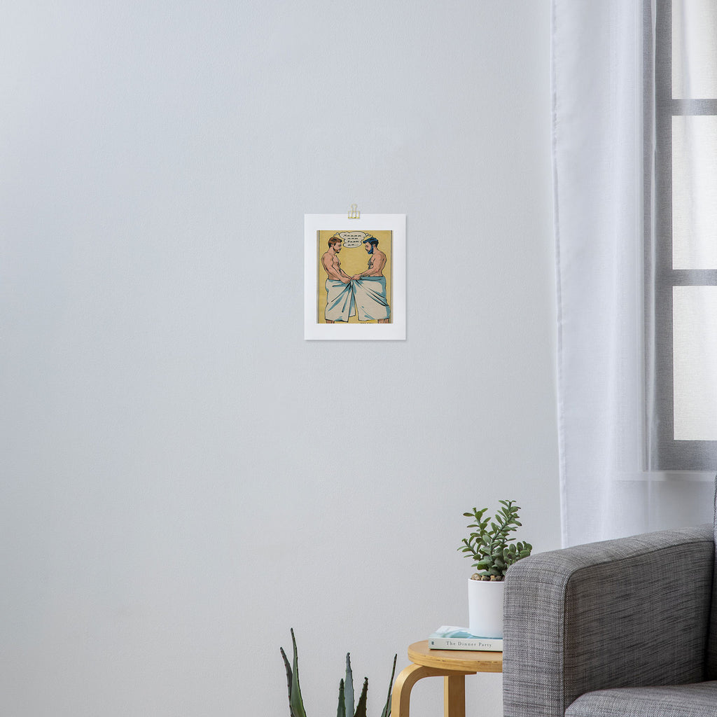 I'll show you mine Art Print Gallery Image 3