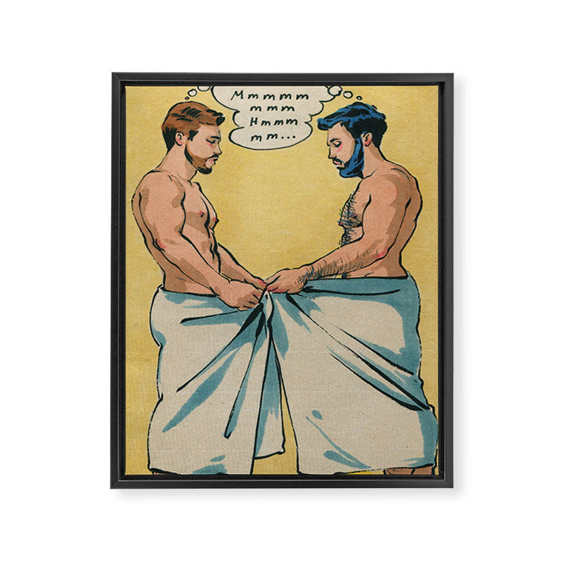 I'll show you mine Framed Canvas Print Gallery Image 6