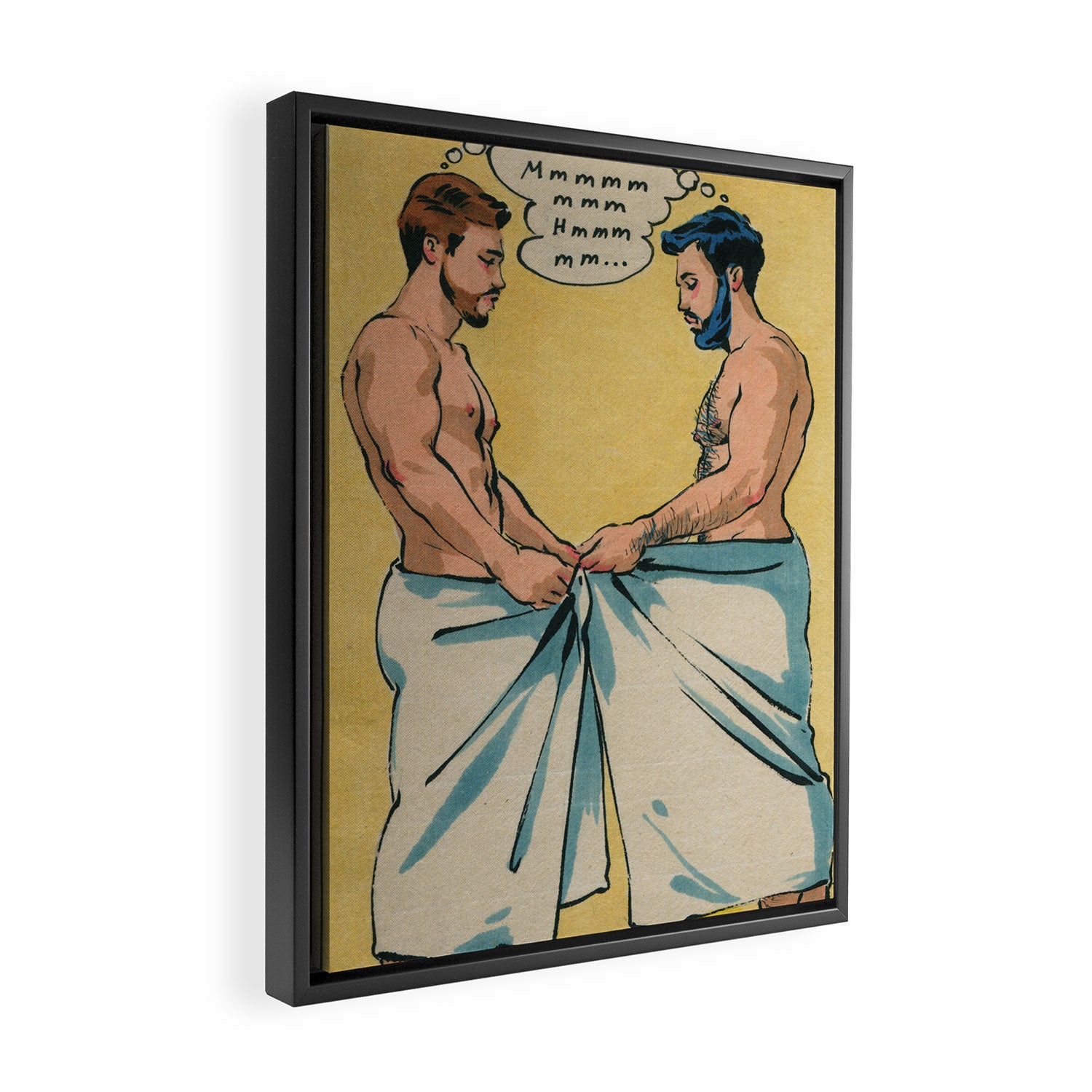 I'll show you mine Framed Canvas Print Gallery Image 2