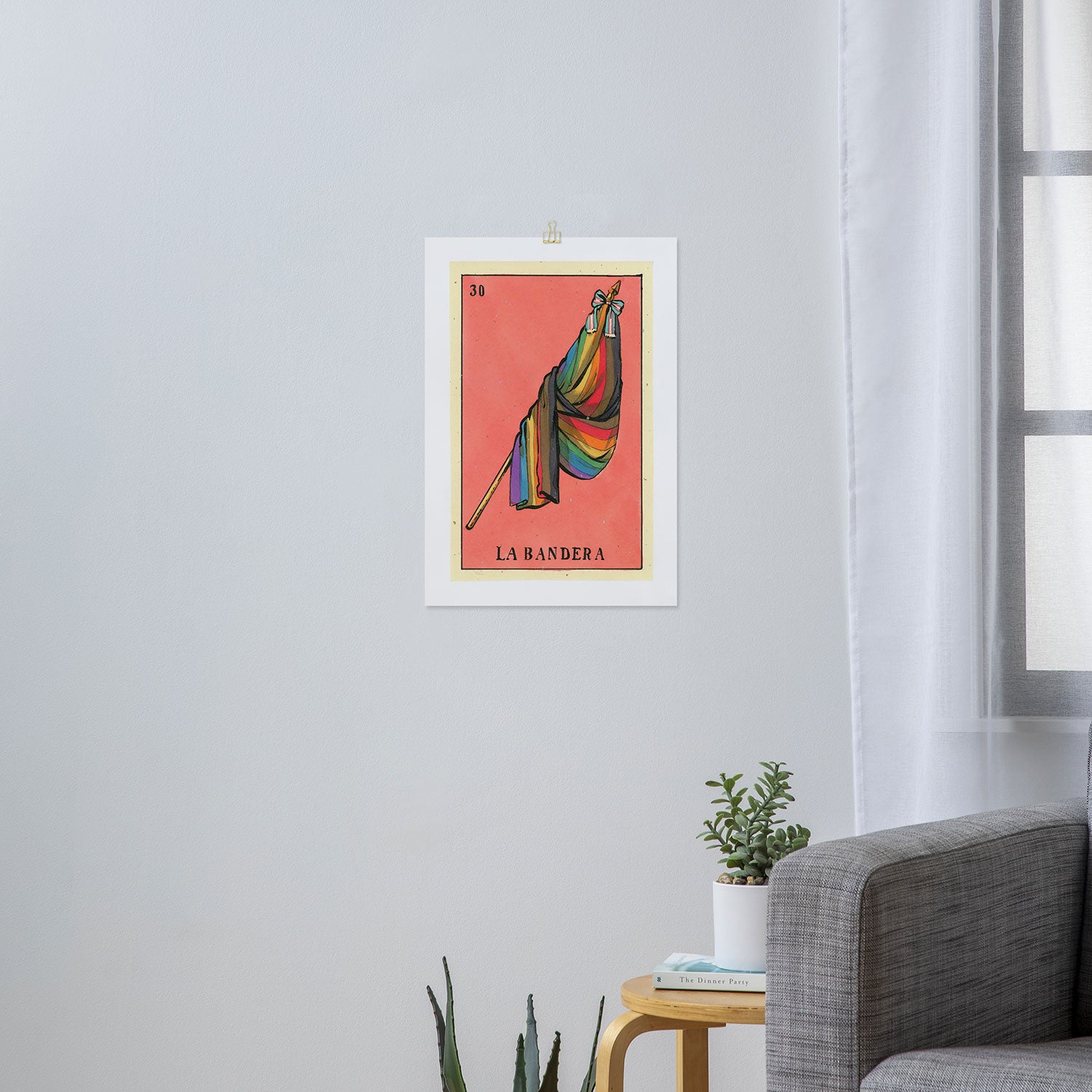 La bandera Art Print Gallery Image 3