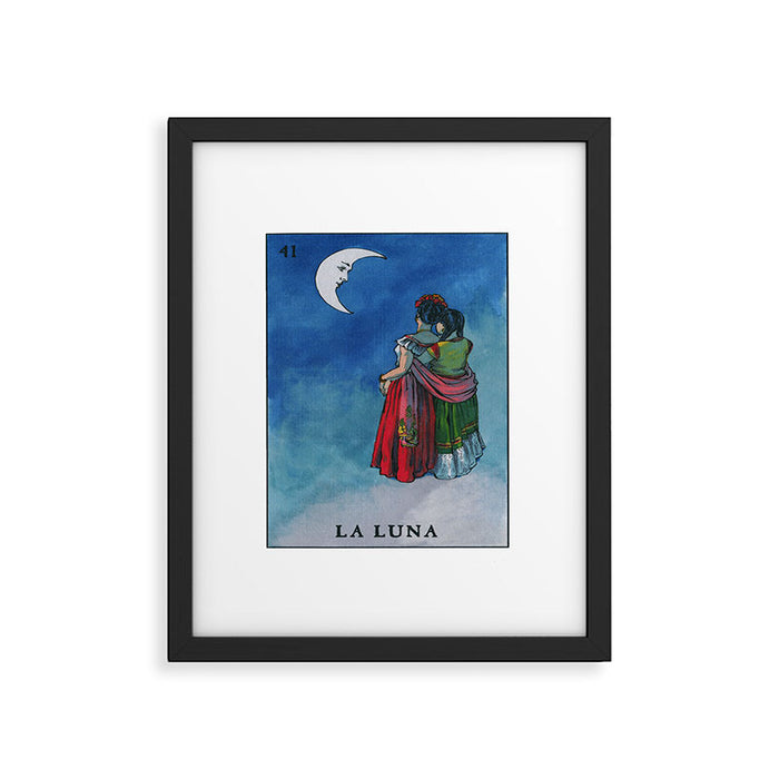 La Luna Framed Art Print Gallery Image 1