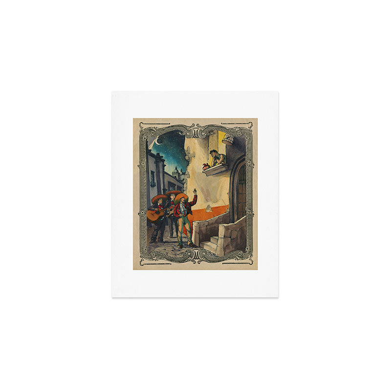La Serenata Art Print Gallery Image 1
