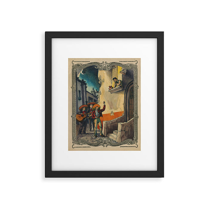 La Serenata Framed Art Print Gallery Image 1