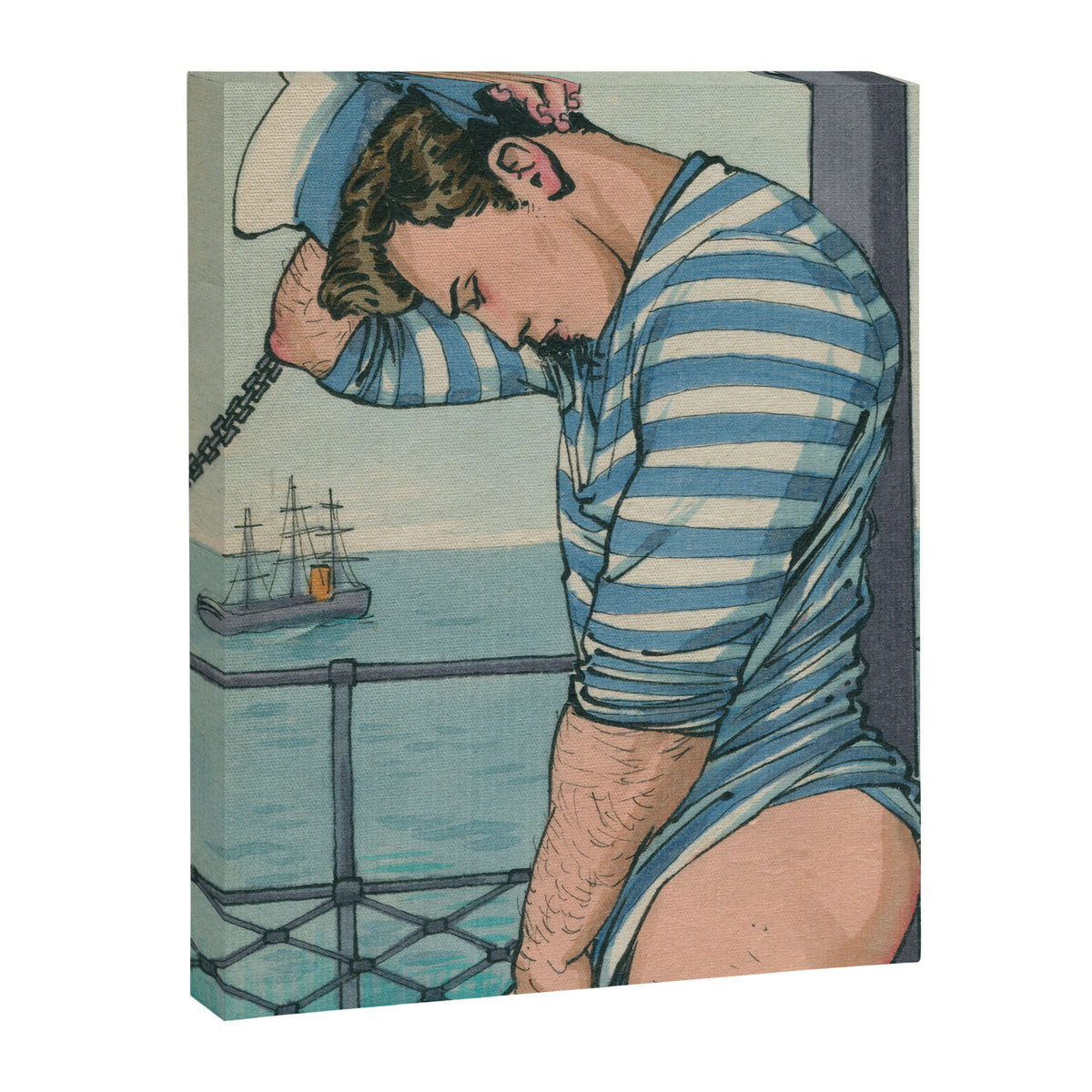 Maritime Modesty Canvas Print Gallery Image 6