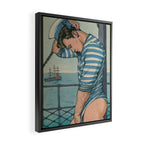 Maritime Modesty Framed Canvas Print Gallery Image 2
