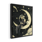 Paper Moon  Framed Canvas Print Gallery Image 2