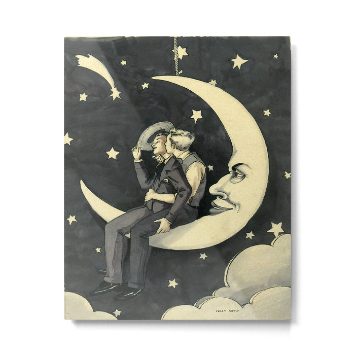 Paper Moon  Metal Print Gallery Image 1