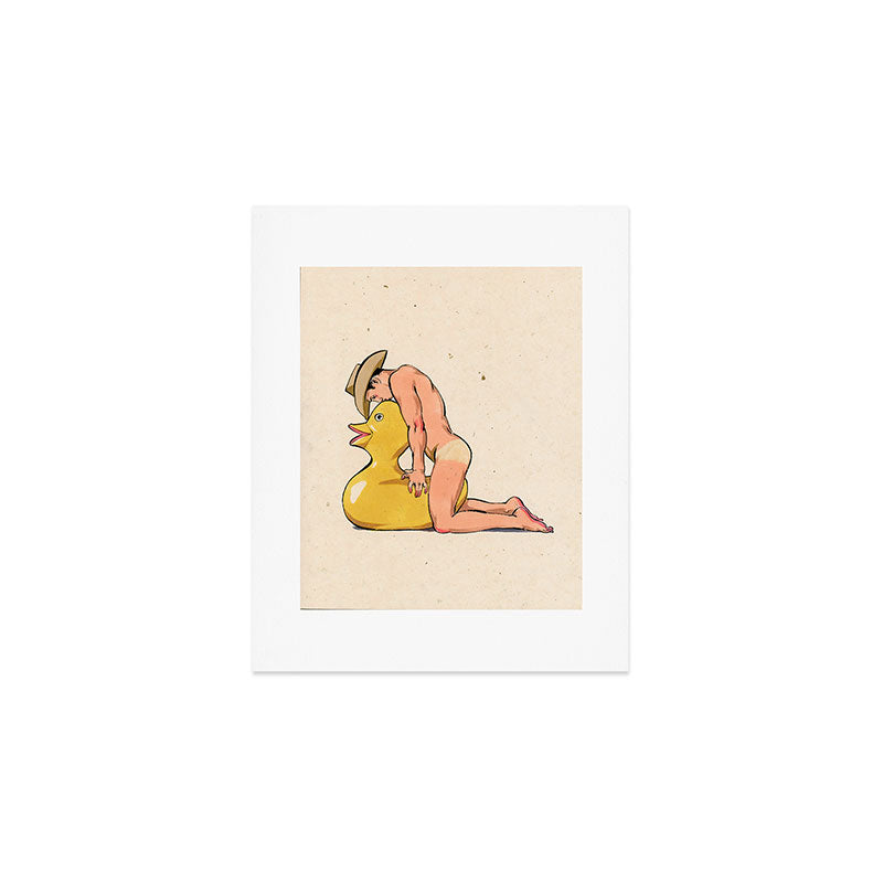 Rubber Duck Art Print Gallery Image 1