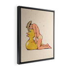 Rubber Duck Framed Canvas Print Gallery Image 2