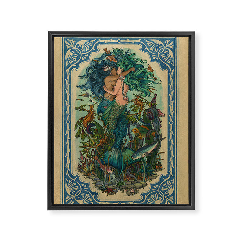 The Sea Princesses Framed Canvas Print Gallery Image 6