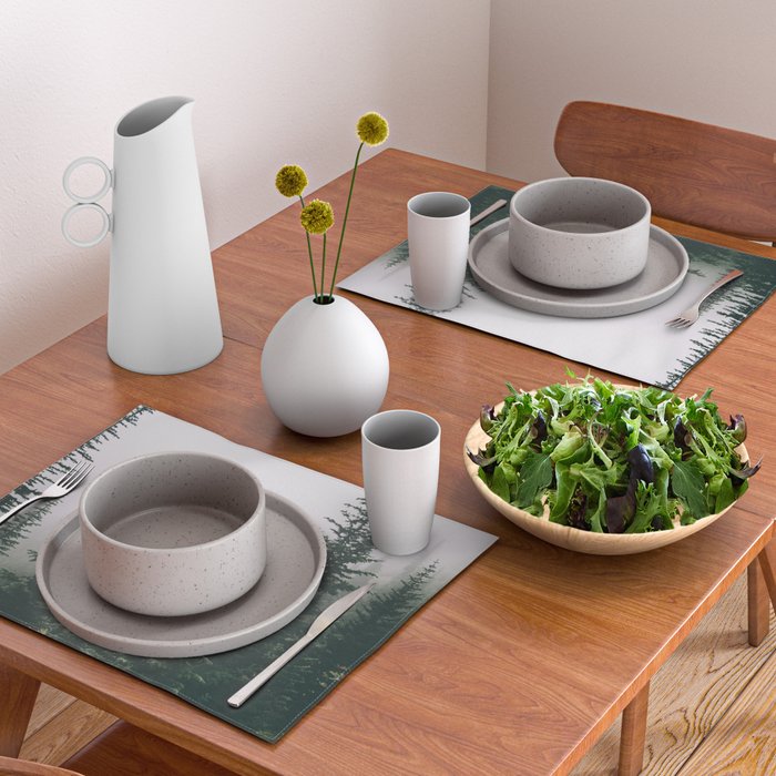 Moody Forest Placemat Gallery Image 2