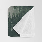 Moody Forest Throw Blanket Gallery Image 3