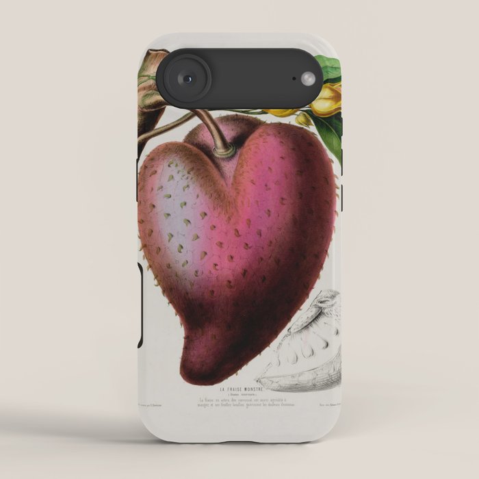 Soursop from "Flore dâAmÃ©rique" by Ãtienne Denisse, 1840s iPhone Case Gallery Image 2
