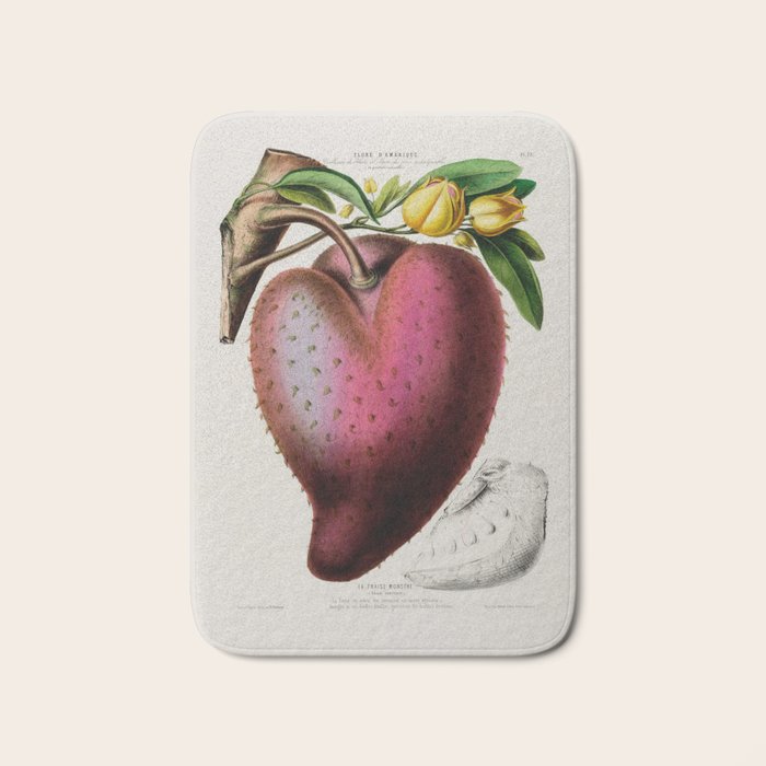 Soursop from "Flore dâAmÃ©rique" by Ãtienne Denisse, 1840s Bath Mat Gallery Image 1