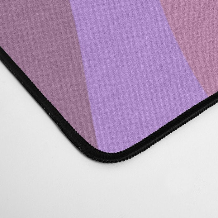 Purple Dream Retro Liquid Swirls Abstract Desk Mat Gallery Image 4