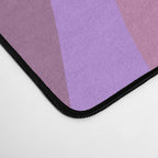 Purple Dream Retro Liquid Swirls Abstract Desk Mat Gallery Image 4