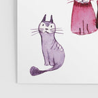 Cats in ink Poster Gallery Image 3