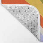 Candy Paint: Sunrise | Mid Century Retro Edition Bath Mat Gallery Image 2