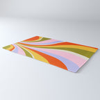 Candy Paint: Sunrise | Mid Century Retro Edition Rug Gallery Image 3