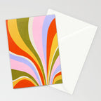 Candy Paint: Sunrise | Mid Century Retro Edition Stationery Card Gallery Image 2