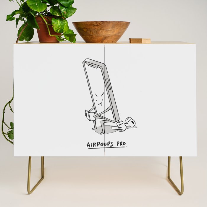 AirPoops Pro Credenza Gallery Image 1