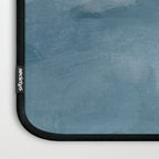 Sunrise Waves - Ocean Blue Soft Pink Peach Nautical Sea Sailing Abstract Nature Painting Art Print  Laptop Sleeve Gallery Image 3