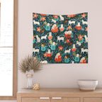 Spicy Kittens Wall Tapestry Gallery Image 2