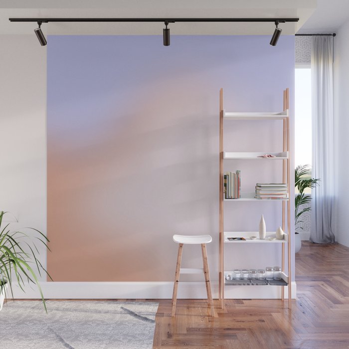 Pink Purple Gradient Wall Mural Gallery Image 1