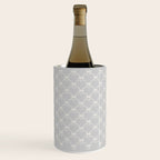Bows & Ribbons Pattern LX Light Grey Wine Chiller Gallery Image 2