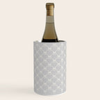 Bows & Ribbons Pattern LX Light Grey Wine Chiller Gallery Image 1