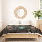 Rose and Honeysuckle Duvet Cover Gallery Image 3