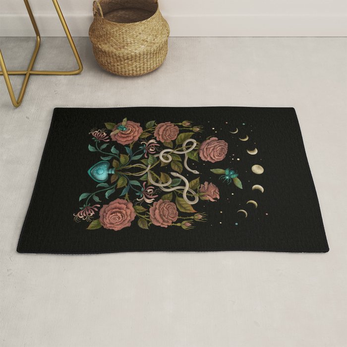 Rose and Honeysuckle Rug Gallery Image 1