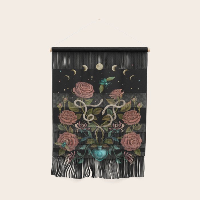 Rose and Honeysuckle Wall Hanging Gallery Image 1