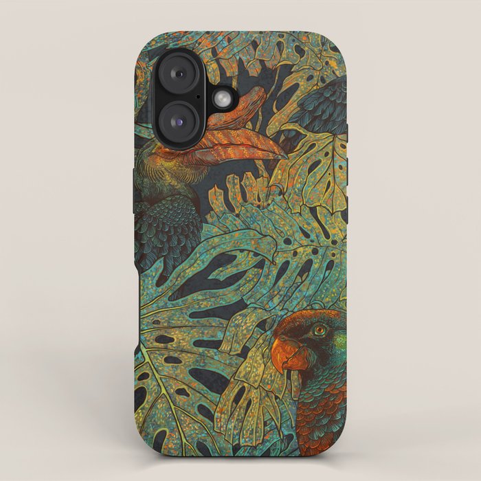Banana Birds iPhone Case Gallery Image 1