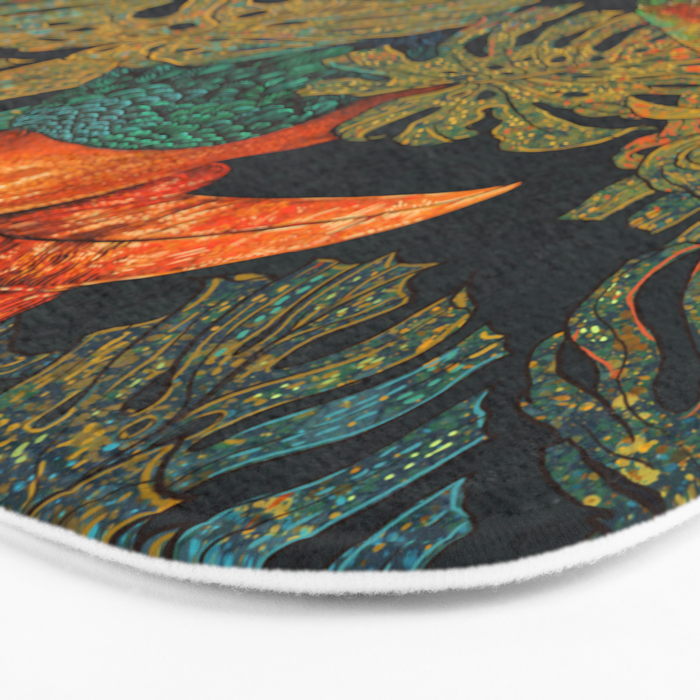 Banana Birds Bath Mat Gallery Image 3
