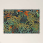Banana Birds Welcome Mat Gallery Image 1
