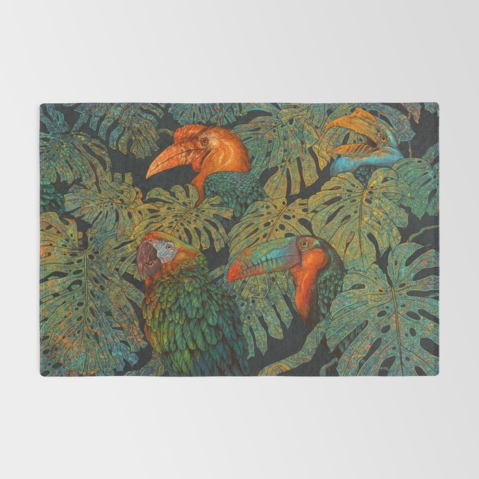 Banana Birds Rug Gallery Image 2
