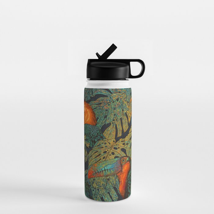 Banana Birds Water Bottle Gallery Image 1