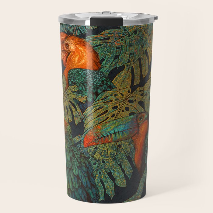 Banana Birds Travel Mug Gallery Image 1