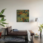 Banana Birds Wood Wall Art Gallery Image 2