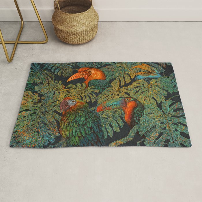 Banana Birds Rug Gallery Image 1