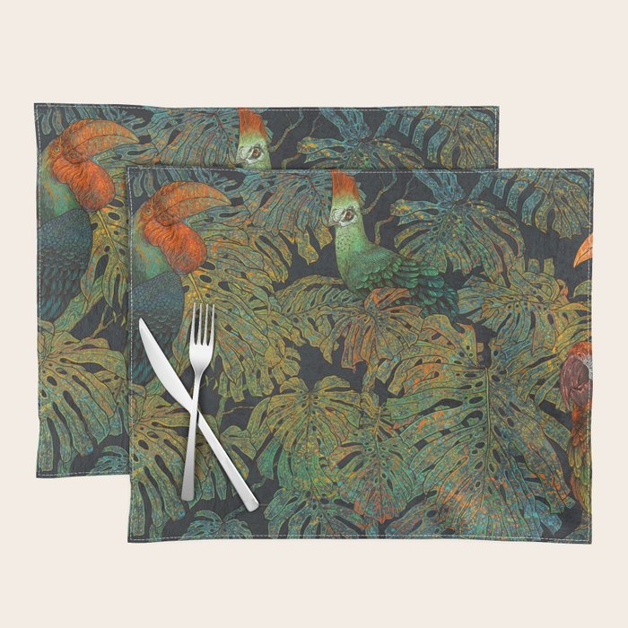 Banana Birds Placemat Gallery Image 1