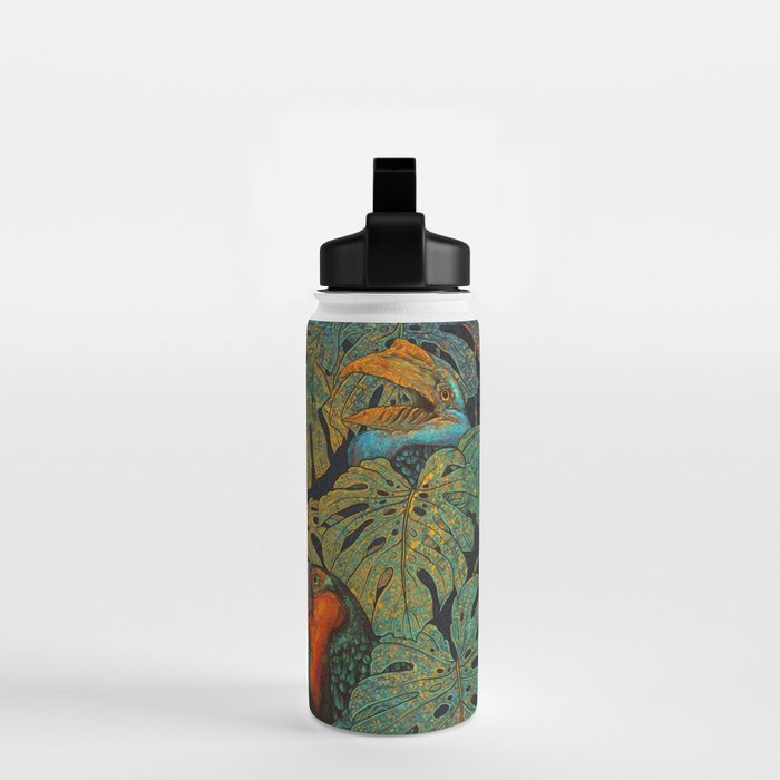 Banana Birds Water Bottle Gallery Image 2
