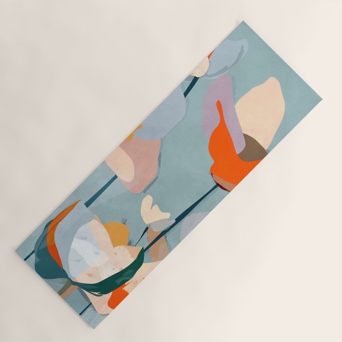 Layered Bloom Yoga Mat Gallery Image 1