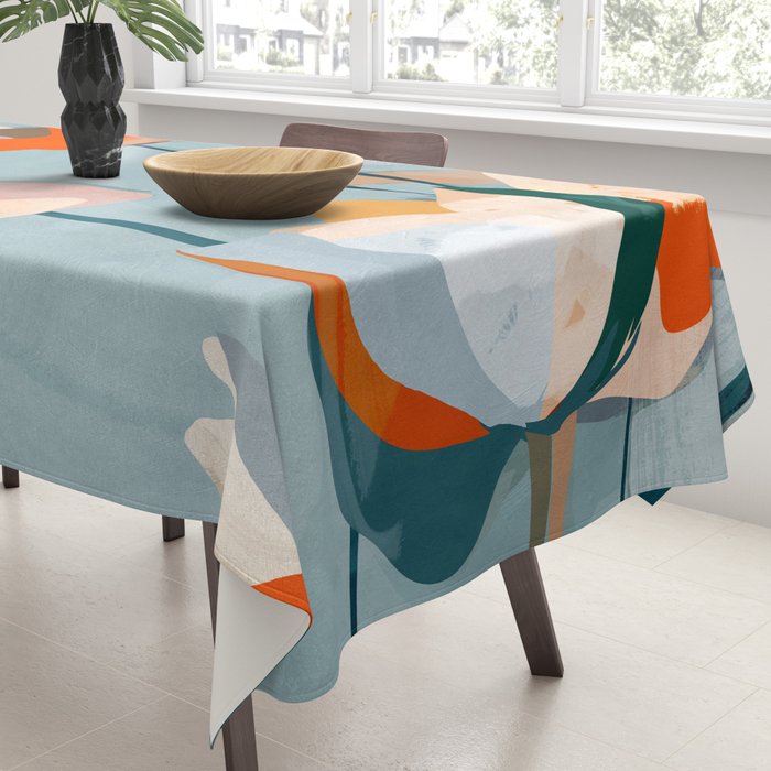 Layered Bloom Tablecloth Gallery Image 3