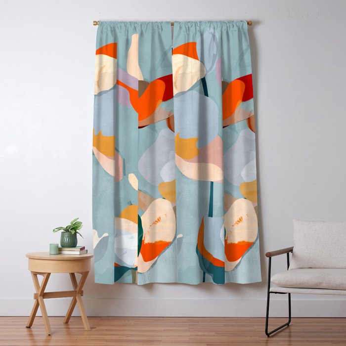 Layered Bloom Window Curtain Gallery Image 5