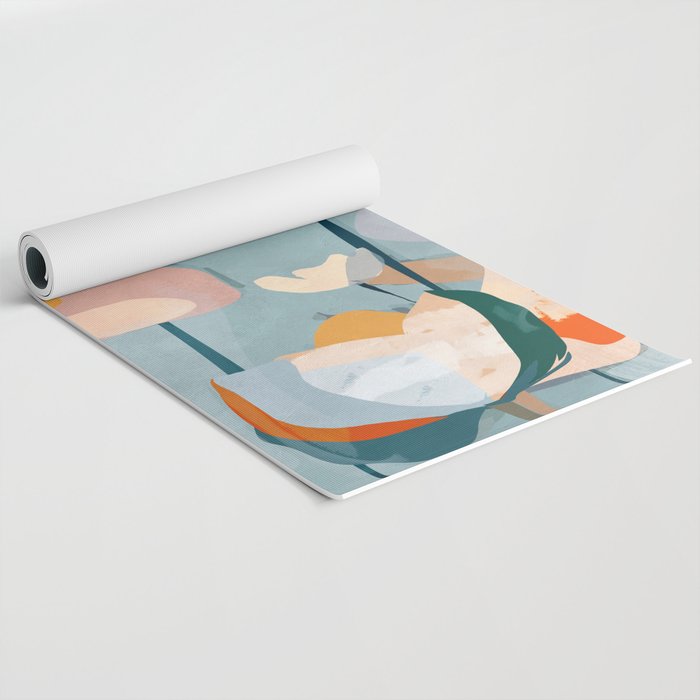Layered Bloom Yoga Mat Gallery Image 2