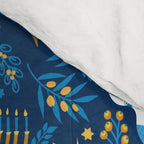 Hanukkah Blue Pattern Comforter Gallery Image 4