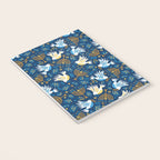 Hanukkah Blue Pattern Notebook Gallery Image 3